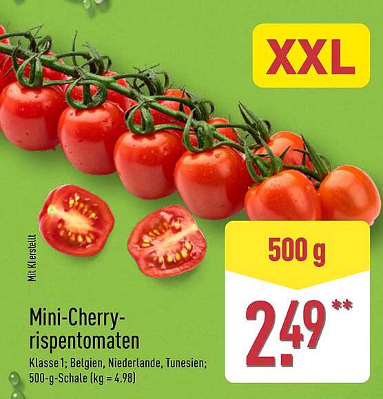 Mini-Cherry-Rispentomaten 500 g