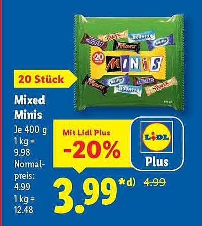 Mixed Minis - 20 Stück