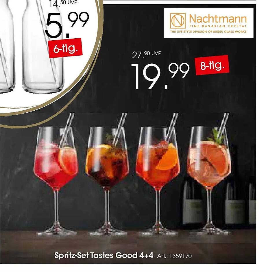 Nachtmann Spritz-Set Tastes Good 4+4
