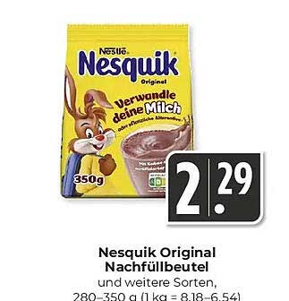 Nesquik Original Nachfüllbeutel 350g