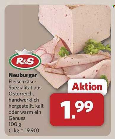Neuburger Fleischkäse-Spezialität aus Österreich