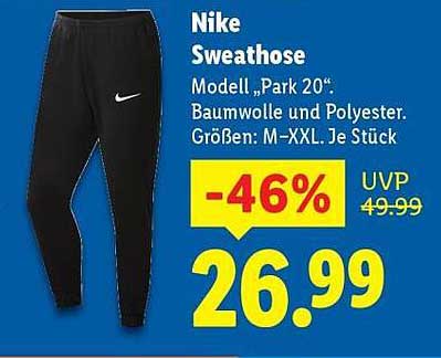 Nike Sweathose Modell „Park 20“