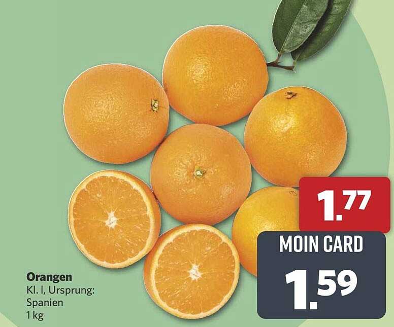 Orangen 1 kg - Frisch aus Spanien
