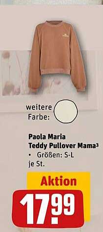Paola Maria Teddy Pullover Mama³