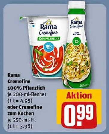 Rama Cremefine 100% Pflanzlich