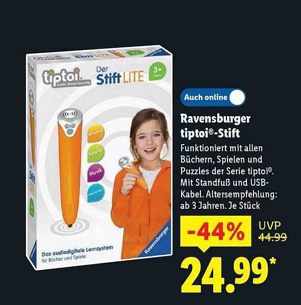 Ravensburger tiptoi®-Stift - Jetzt zum Sonderpreis!