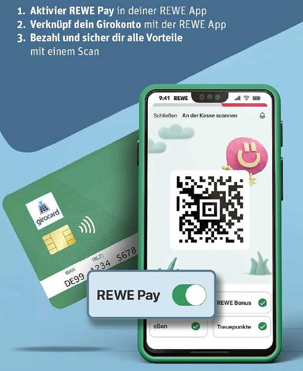 REWE Pay: Modern und bequem bezahlen