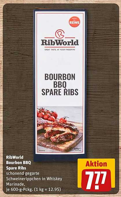 RibWorld Bourbon BBQ Spare Ribs