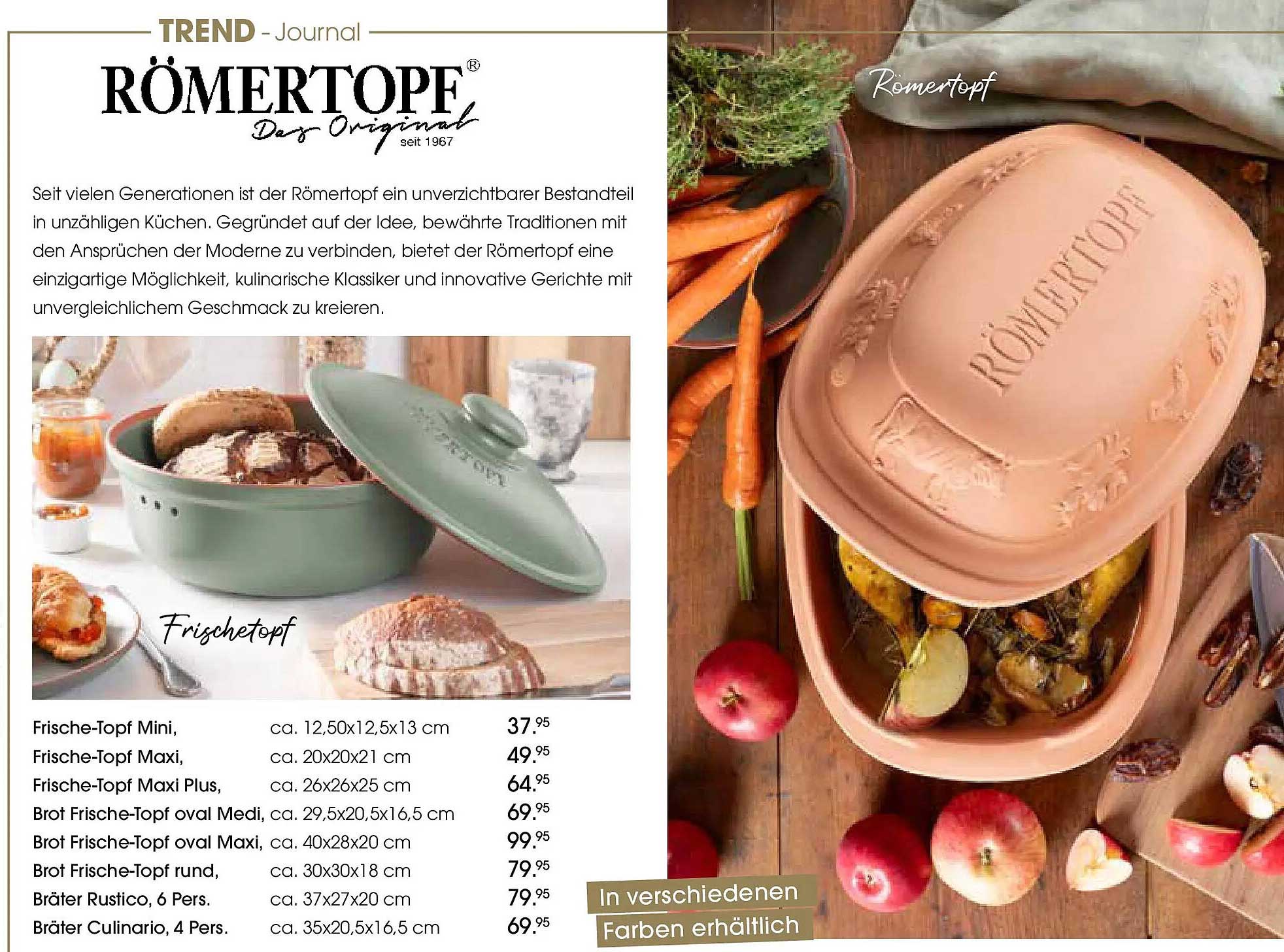 Römertopf – Der Original Kochgeschirr für viele Generationen