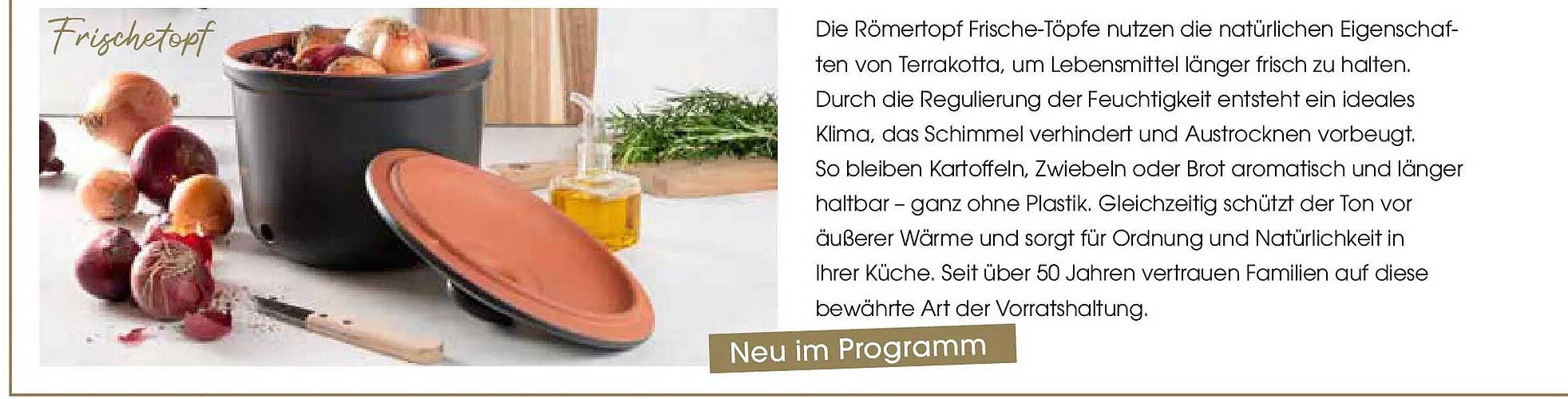 Römertopf Frische-Topf
