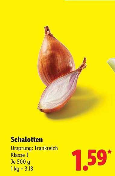 Schalotten - Klasse I aus Frankreich