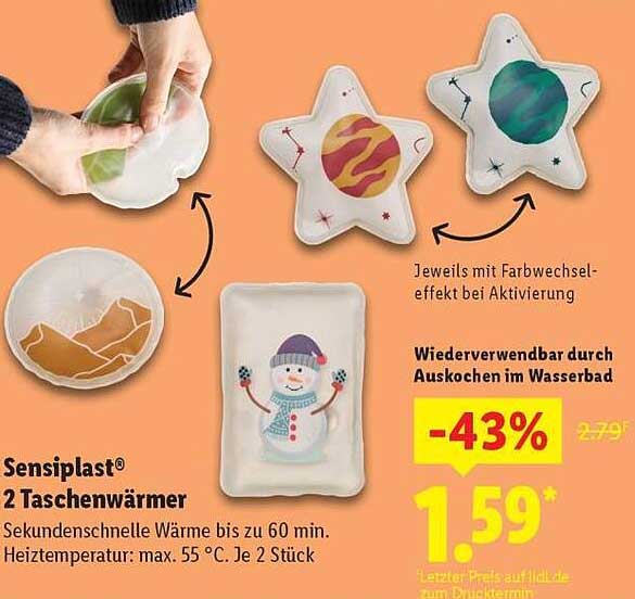 Sensiplast® 2 Taschenwärmer