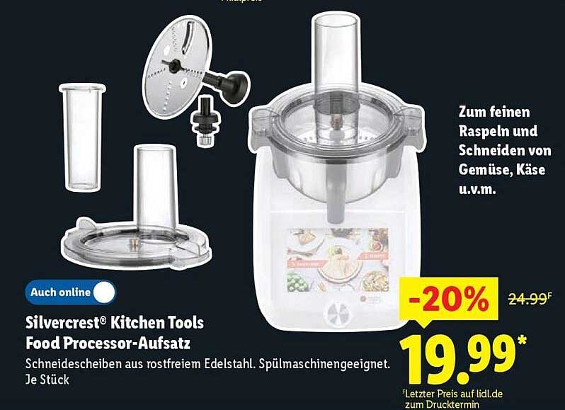 Silvercrest® Kitchen Tools Food Processor-Aufsatz