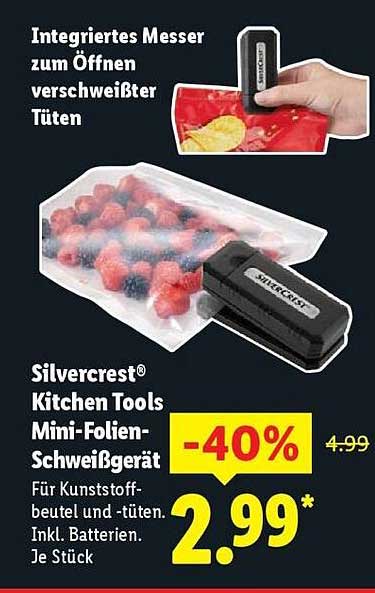 Silvercrest® Kitchen Tools Mini-Folien-Schweißgerät