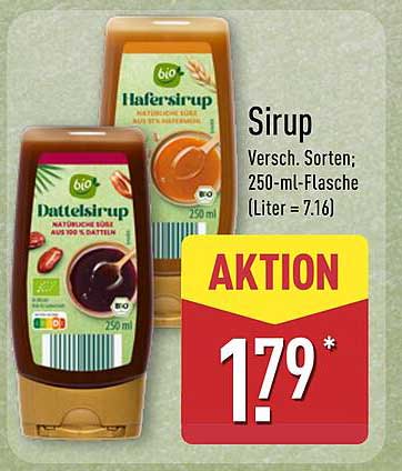 Sirup - Bio Dattelsirup und HaferSirup 250ml