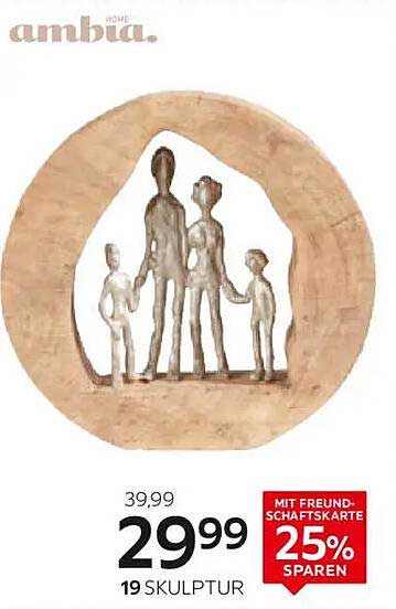 Skulptur von ambia. - Familie