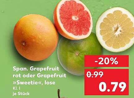 Span. Grapefruit rot oder Grapefruit »Sweetie«, lose -20%