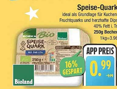 Speise-Quark 250g von Bioland