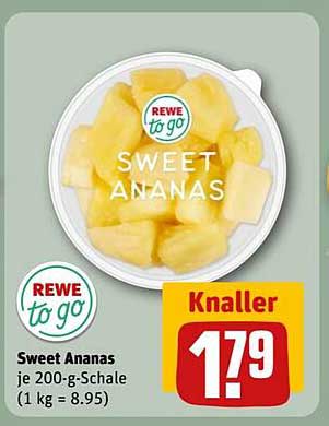 Sweet Ananas je 200-g-Schale