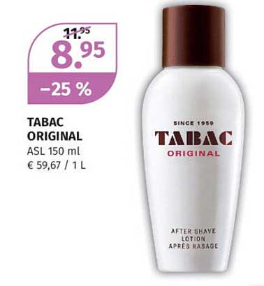 TABAC ORIGINAL After-Shave Lotion 150 ml