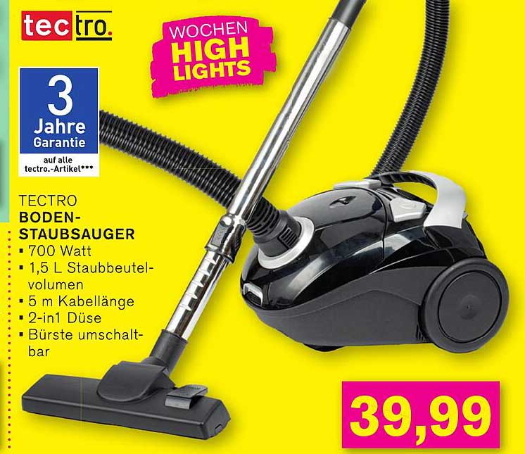 TECTRO BODENSTAUBSAUGER