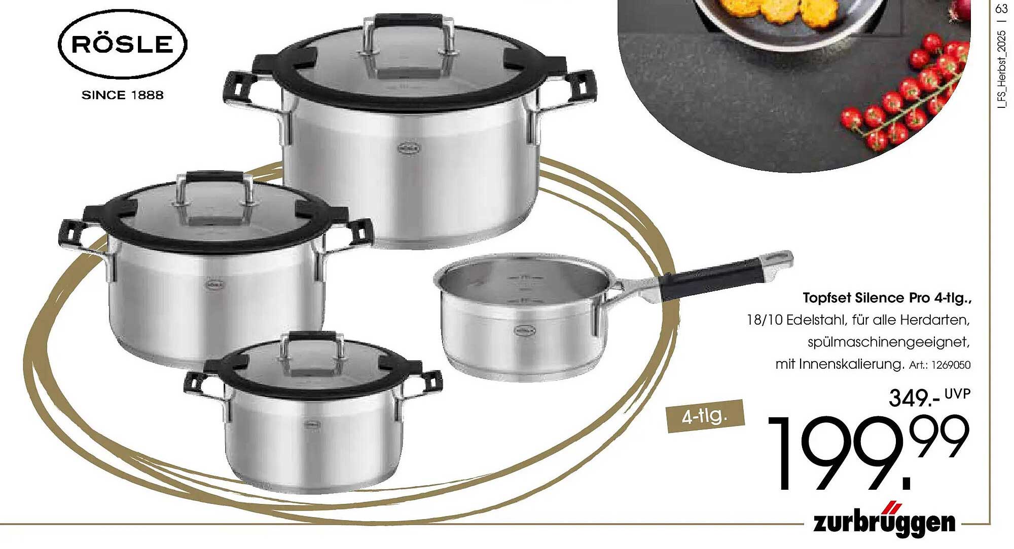 Topfset Silence Pro 4-tlg.