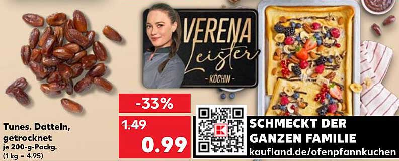 Tunes. Datteln, getrocknet je 200-g-Pack.