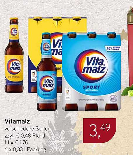 Vitamalz - verschiedene Sorten