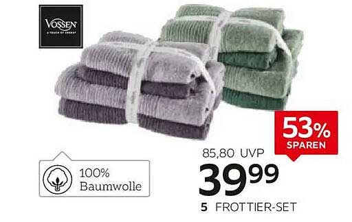 Vossen Frottier-Set – 5-teilig