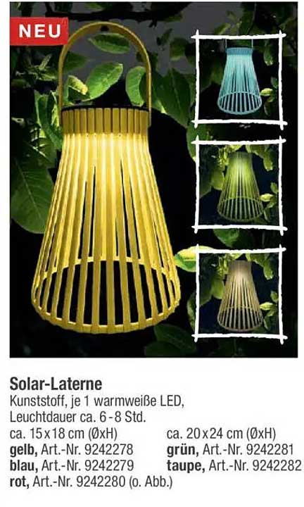 Solar-Laterne
