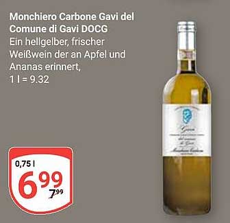 Monchiero Carbone Gavi del Comune di Gavi DOCG