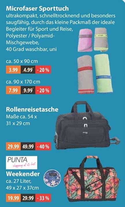 Microfaser Sporttuch 50 x 90 cm