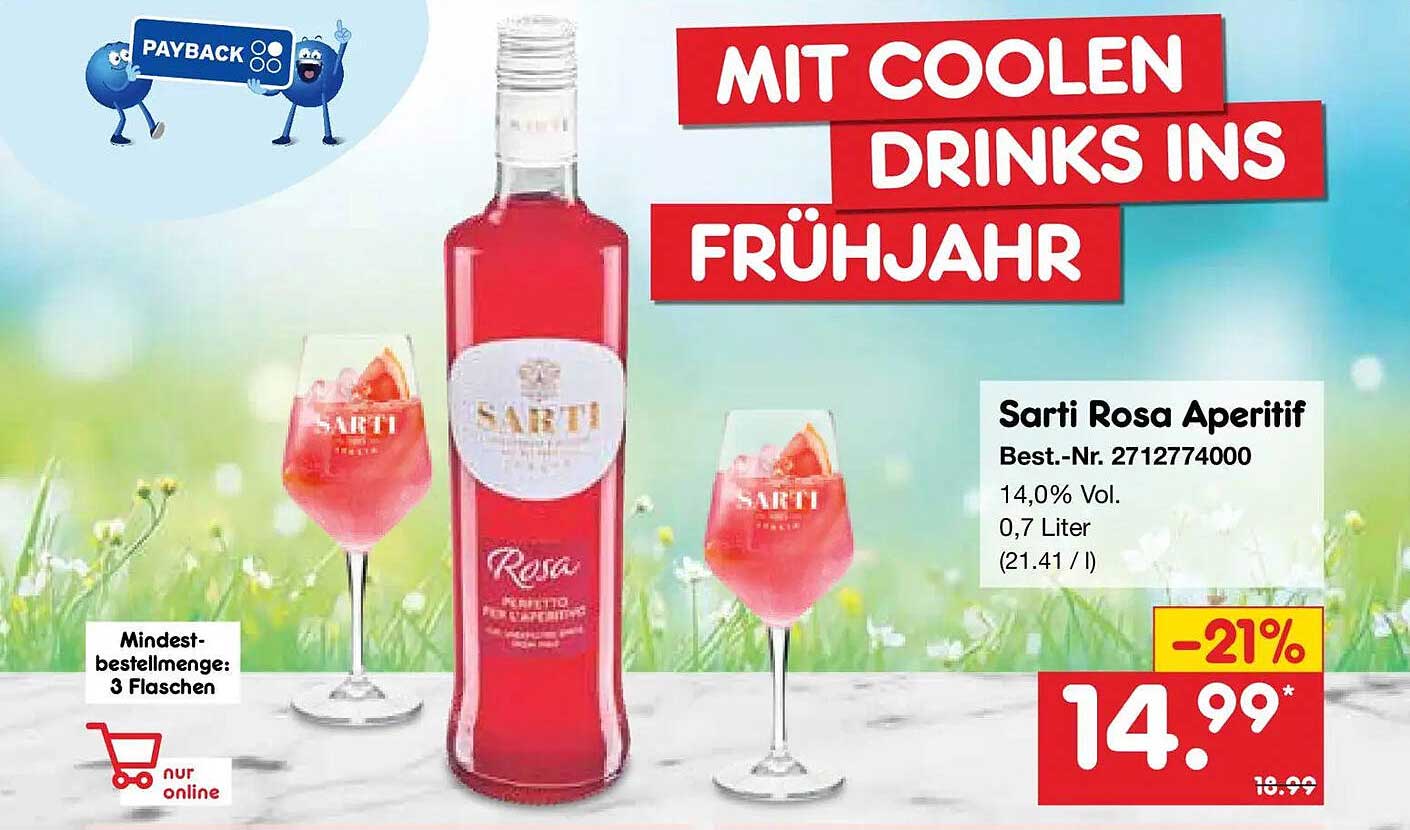 Wunderschne Sarti Rosa Rewe Ebenbild