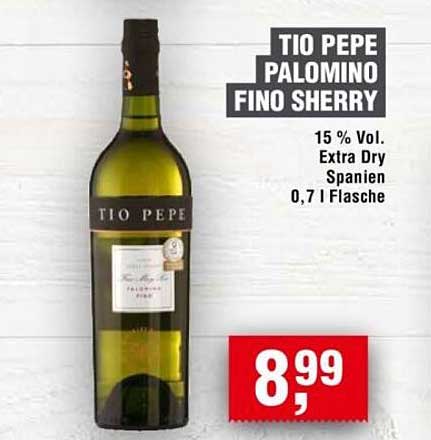TIO PEPE PALOMINO FINO SHERRY