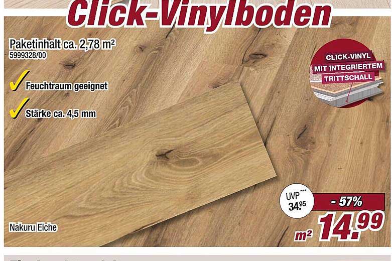 Click-Vinylboden Nakuru Eiche