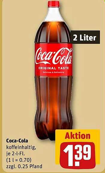 Coca-Cola 2 Liter - Aktion
