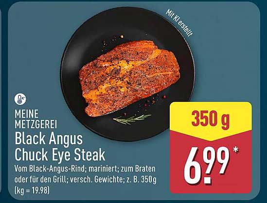 Black Angus Chuck Eye Steak