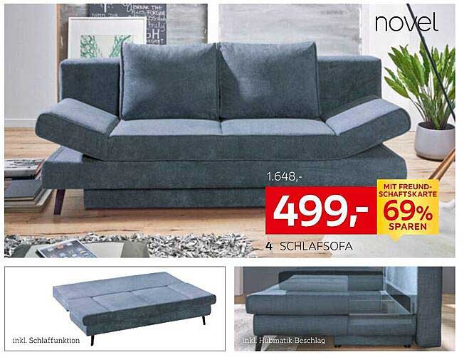 4 Schlafsofa Novel - 69% sparen!