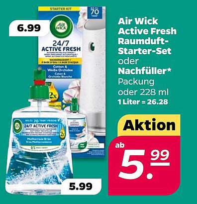 Air Wick Active Fresh Raumduft-Starter-Set oder Nachfüller* 228 ml