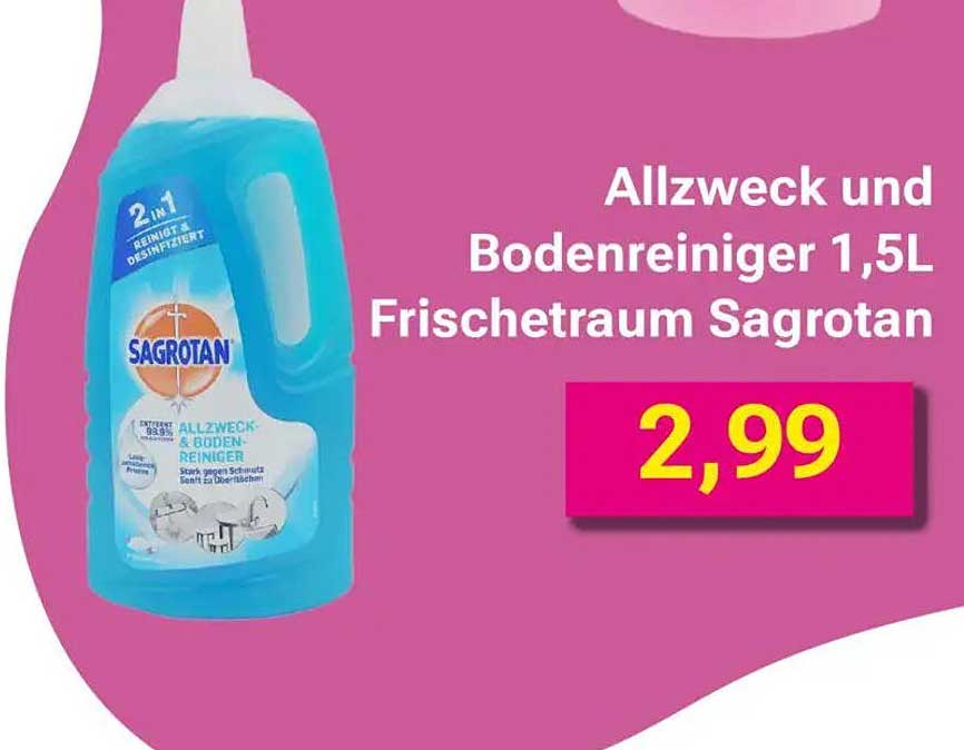 Allzweck und Bodenreiniger 1,5L Frischetraum Sagrotan