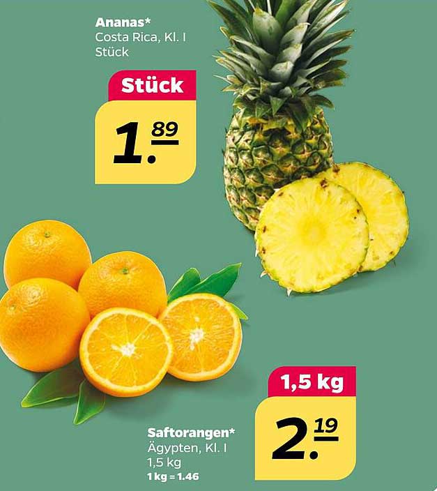 Ananas* Costa Rica, Kl. I Stück