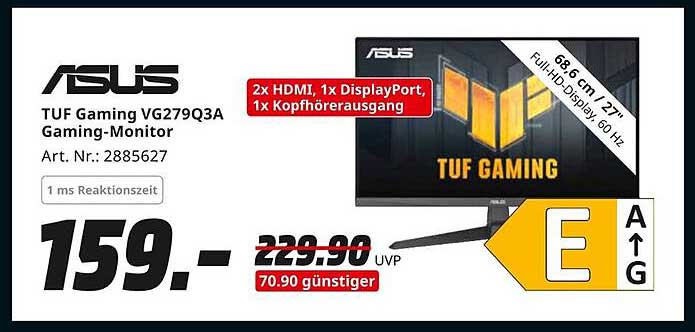 ASUS TUF Gaming VG279Q3A Gaming-Monitor