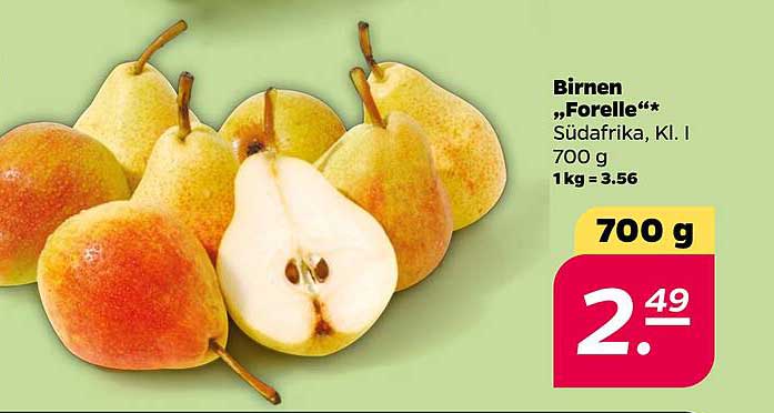 Birnen „Forelle“, Südafrika, 700 g