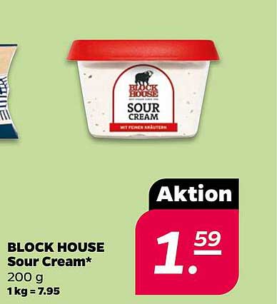 BLOCK HOUSE Sour Cream 200 g