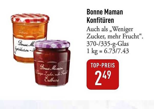 Bonne Maman Konfitüren