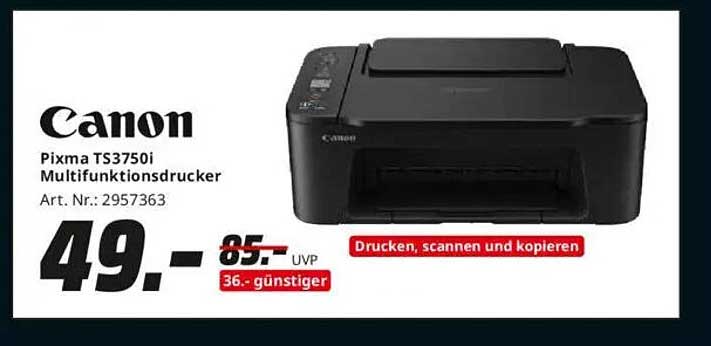Canon Pixma TS3750i Multifunktionsdrucker