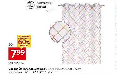 Esposa Ösenschal 'Castilla', 100% PES, ca. 135 x 245 cm