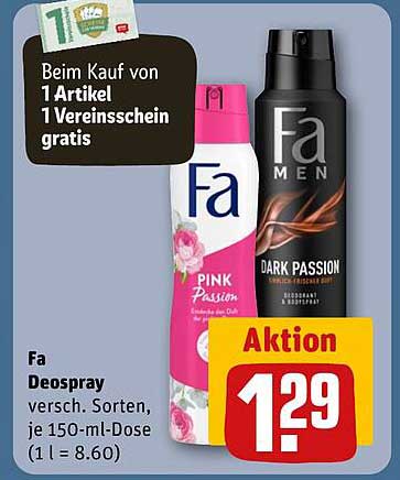 Fa Deospray – Frische für jeden Tag