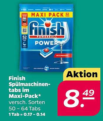 Finish Spülmaschinentabs im Maxi-Pack (52 Tabs)