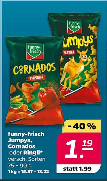 funny-frisch Jumpys, Cornados oder Ringli – Paprika